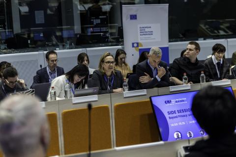 chaired by Romain Robert, the Side Session 2 will feature: Evgueni Boev, Itxaso Domínguez de Olazábal, PhD., Gloria González Fuster, Nathalie Laneret and Max Schrems. 
